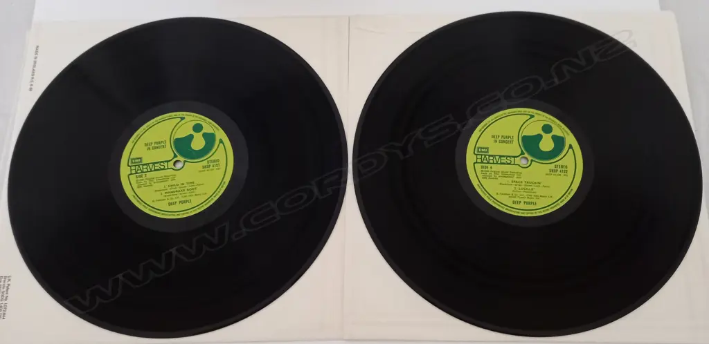 Deep Purple, In Concert (Double album) Image 1++